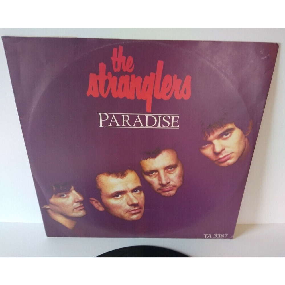 The Stranglers ‎Paradise 12" Vinyl EP Record 1983 New Wave Punk Rock UK Import